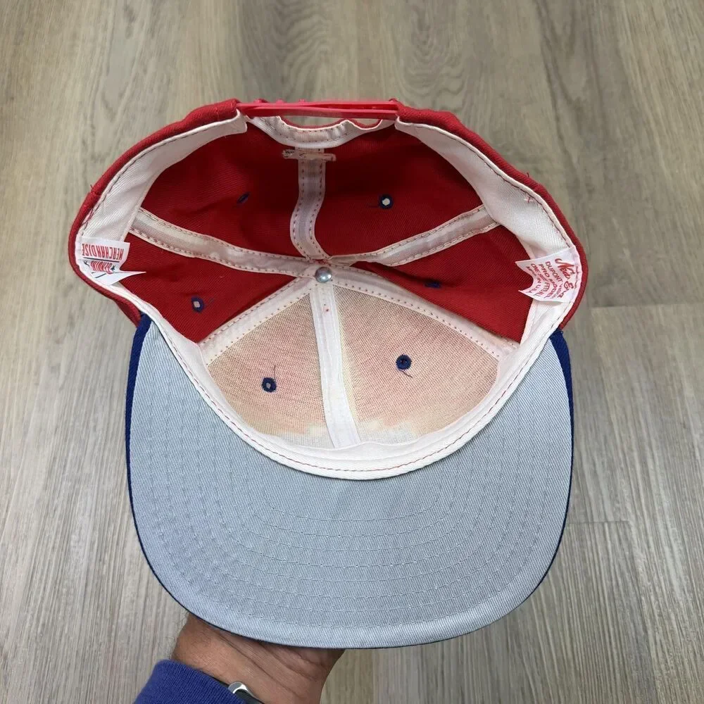Vintage Philadelphia Phillies Hat Cap Snap Back Mens One Size All Star New Era